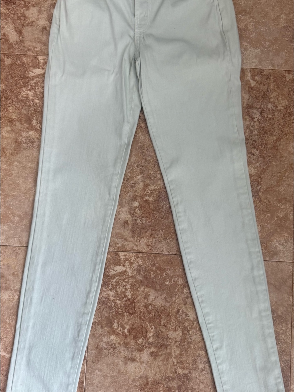 J Brand Mint Green Skinny Jeans